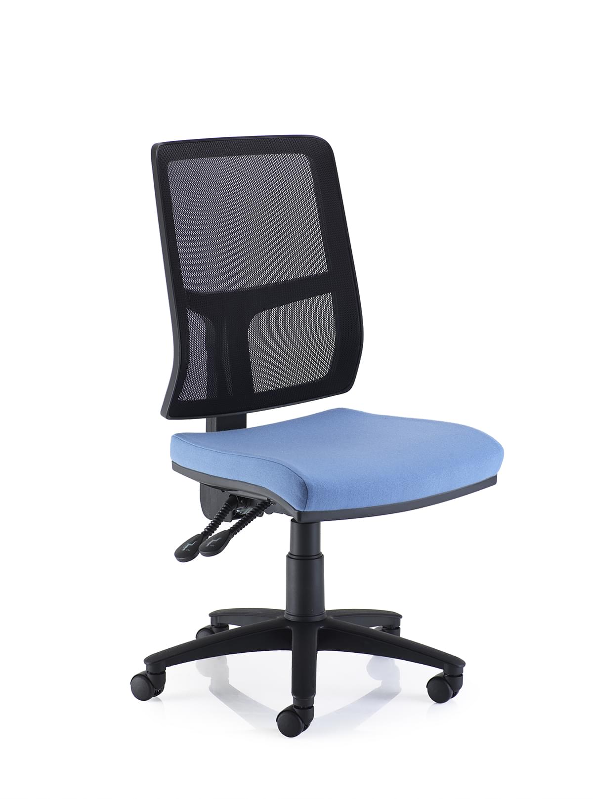 Modern chair with cushioned seat