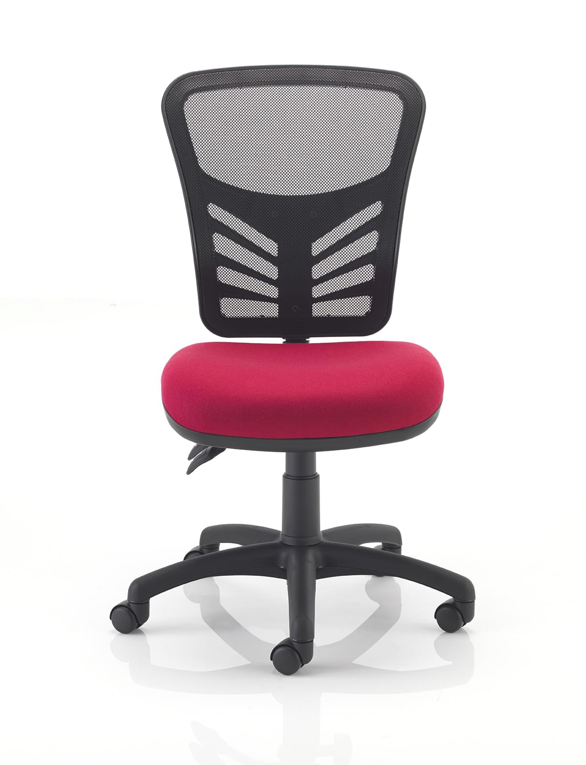 Modern chair with cushioned seat